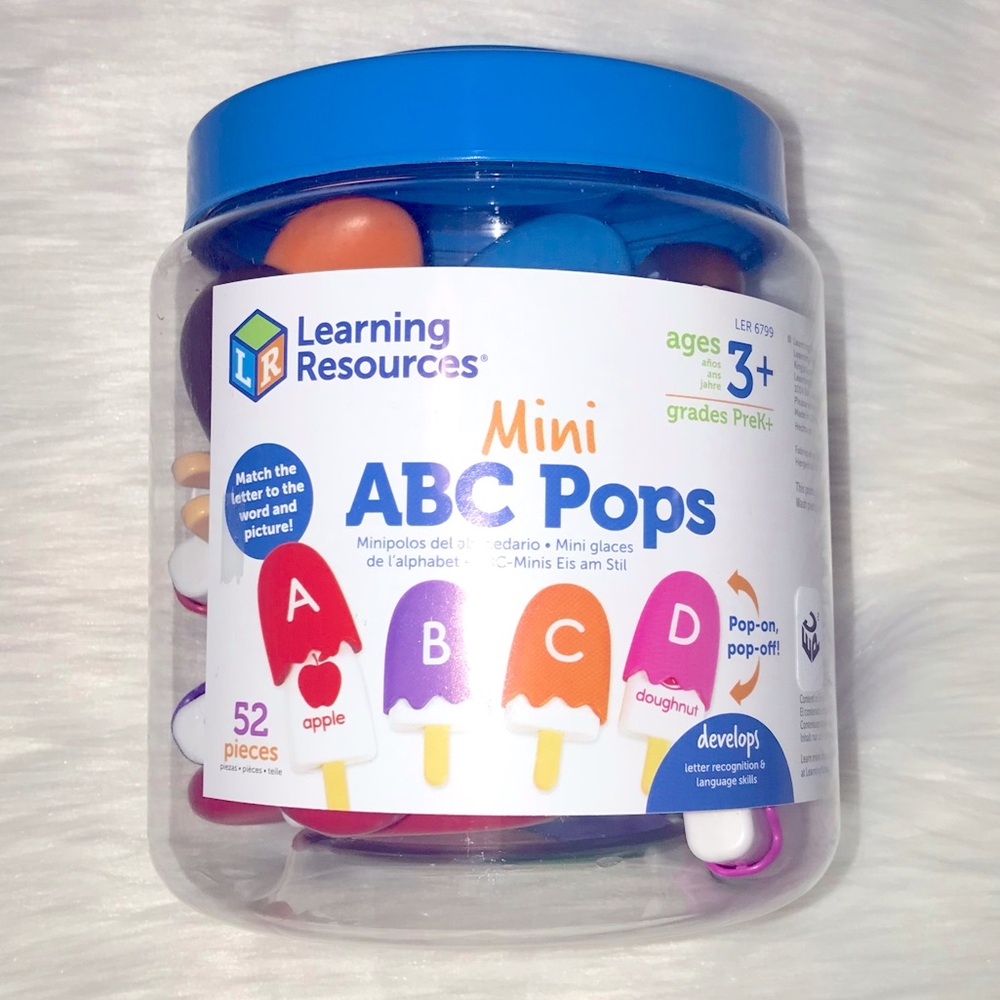 New Mini ABC Pops - Learning Resources